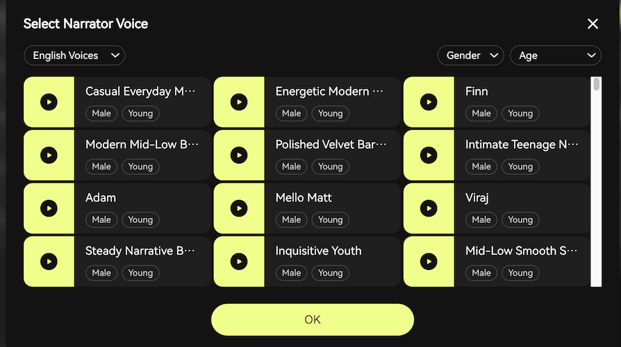 Voice Library